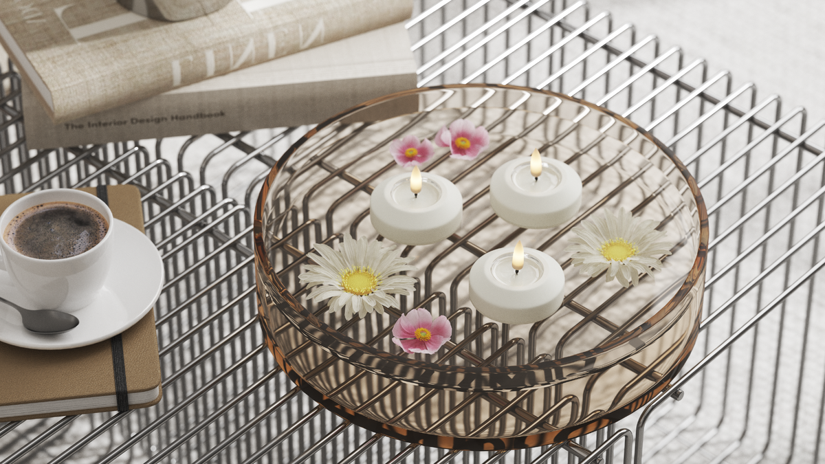 Magiske flydende LED-lys