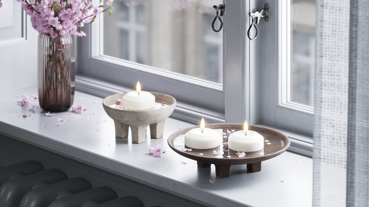 Naturtro flammeeffekt
