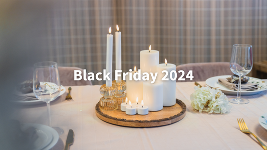 Black Friday 2024 hos Kunstige Stearinlys