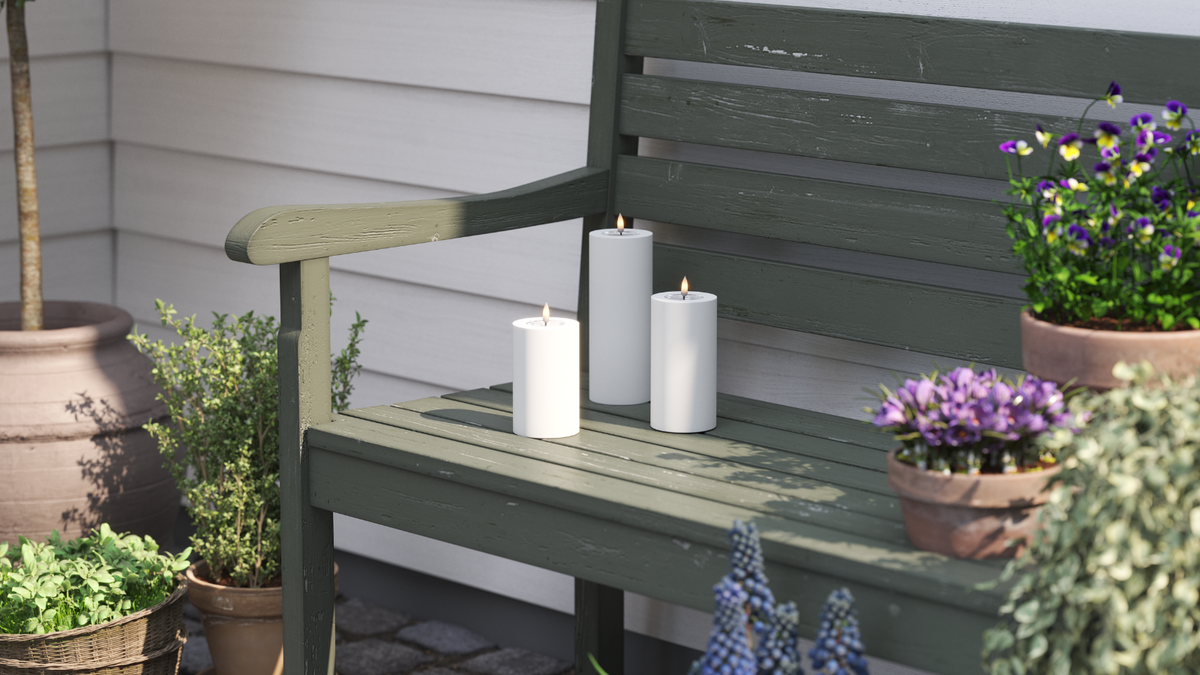 LED udendørslys bloklys designet til alt slags vejr