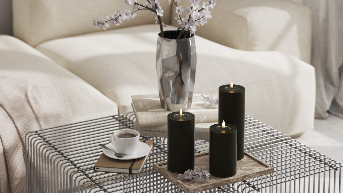 Naturtro LED bloklys med Wetlook™ Design