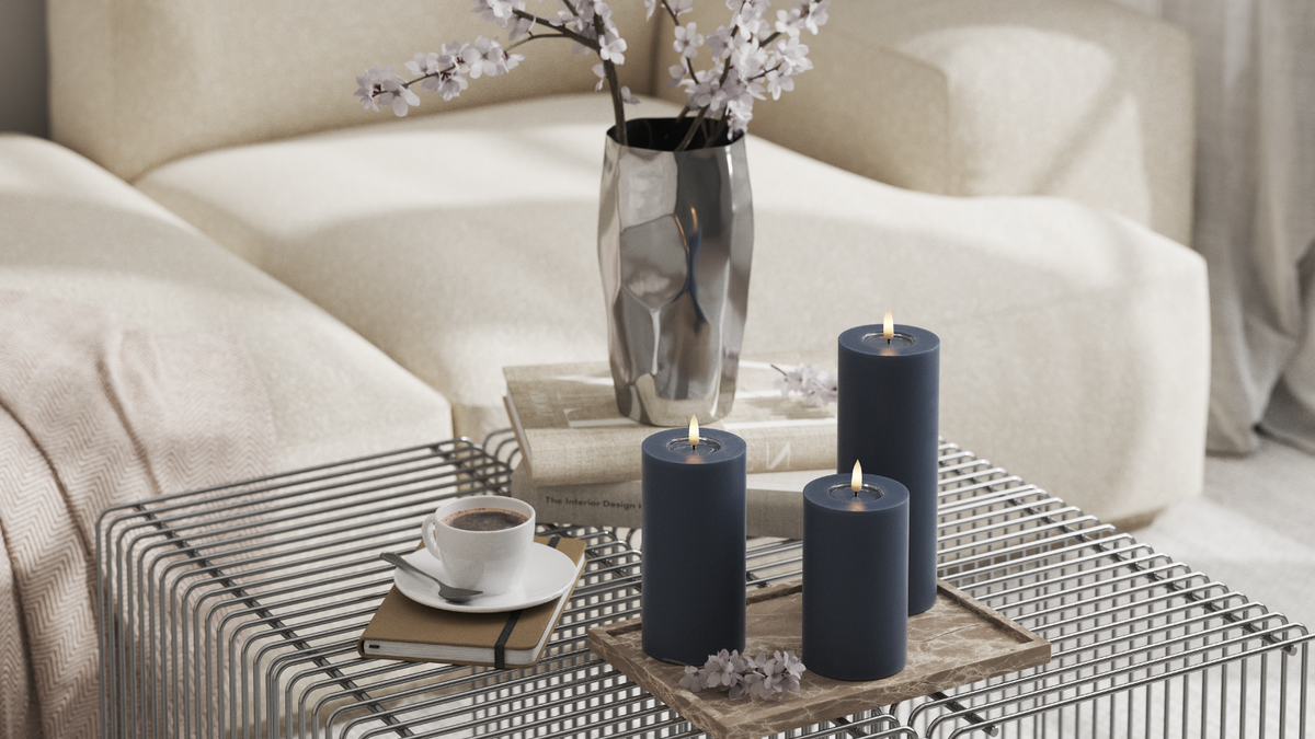 Naturtro LED bloklys med Wetlook™ Design