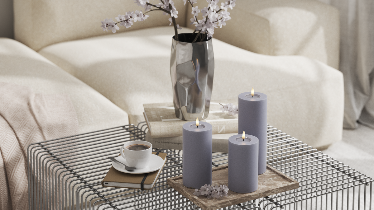 Naturtro LED bloklys med Wetlook™ Design