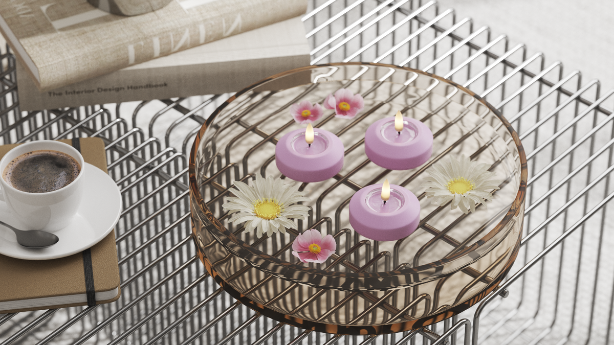 Magiske flydende LED-lys