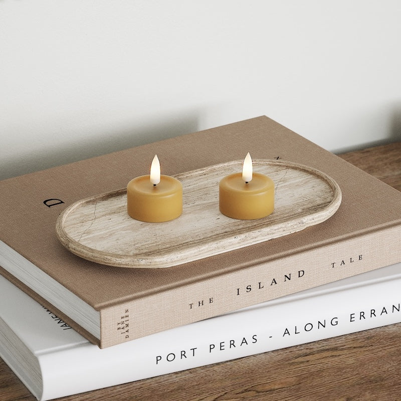 Deluxe Homeart LED Fyrfadslys 2 stk. Karry