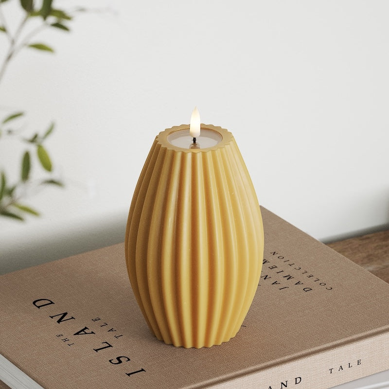 Deluxe Homeart LED Rillelys D 10 x H 15 cm Karry