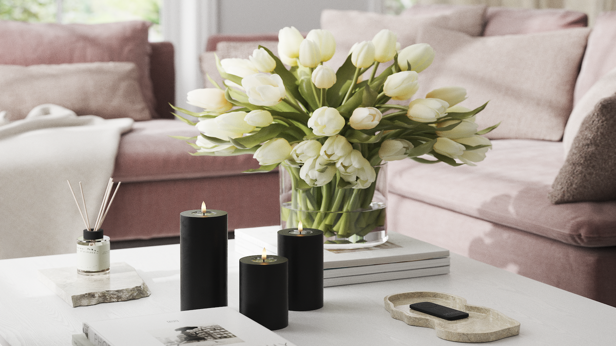 Naturtro LED bloklys med Wetlook™ Design