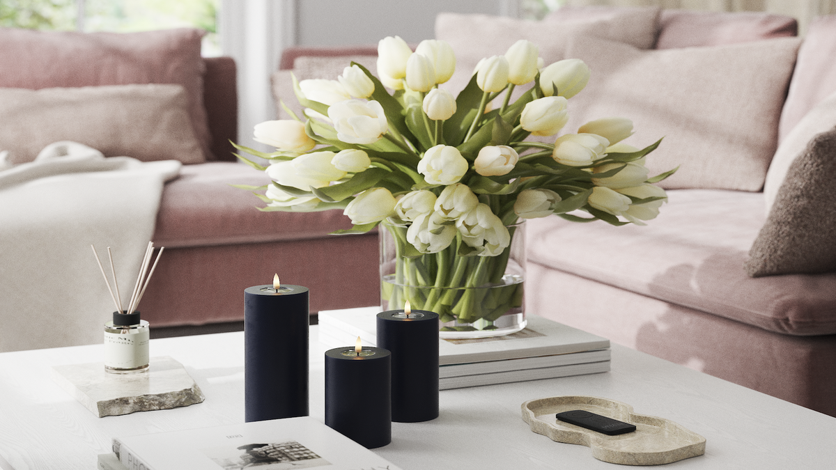 Naturtro LED bloklys med Wetlook™ Design