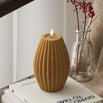 Deluxe Homeart LED Rillelys D 10 x H 15 cm Karry LED rillelys 4