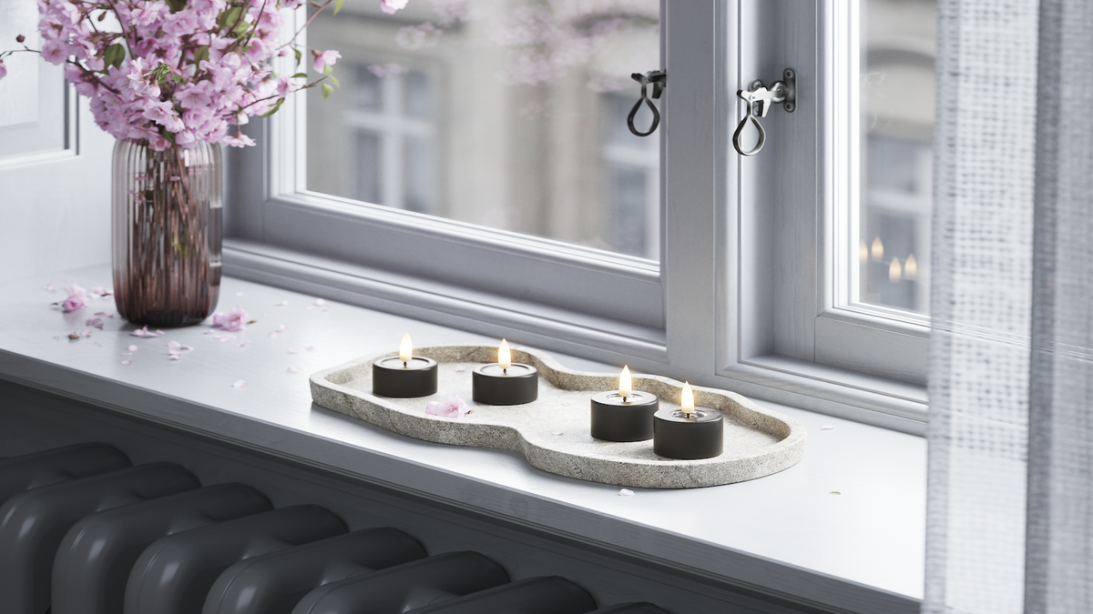 Praktisk timerfunktion til dit LED jumbo fyrfadslys