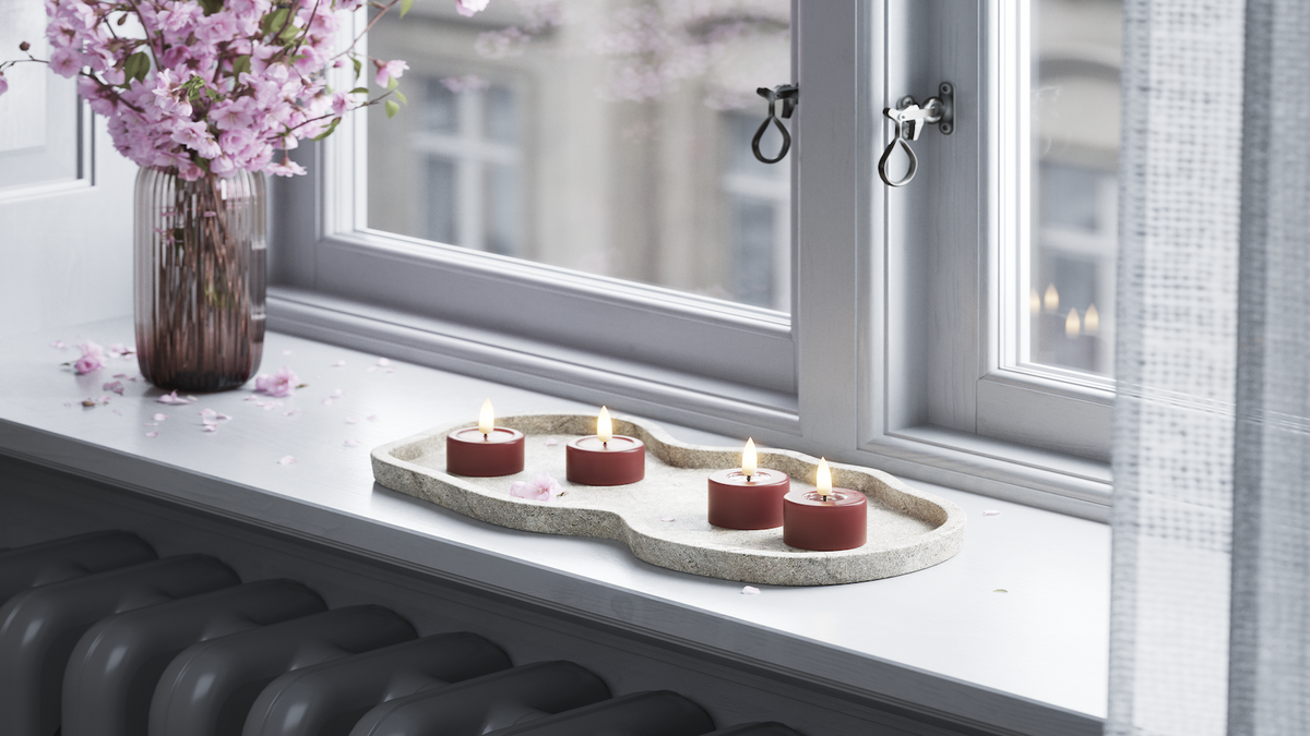 Praktisk timerfunktion til dit LED jumbo fyrfadslys