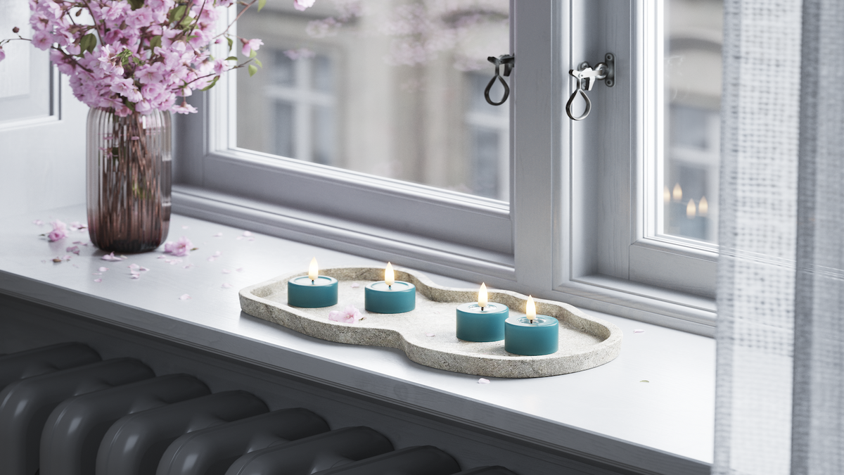 Praktisk timerfunktion til dit LED fyrfadslys