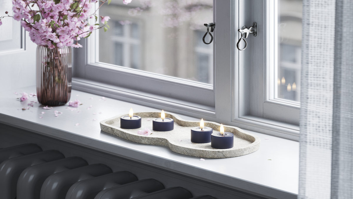 Praktisk timerfunktion til dit LED jumbo fyrfadslys
