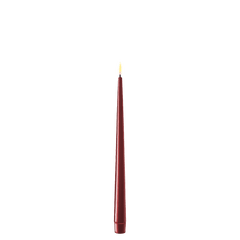 LED Kertelys med Lak, 2 stk (28 cm)